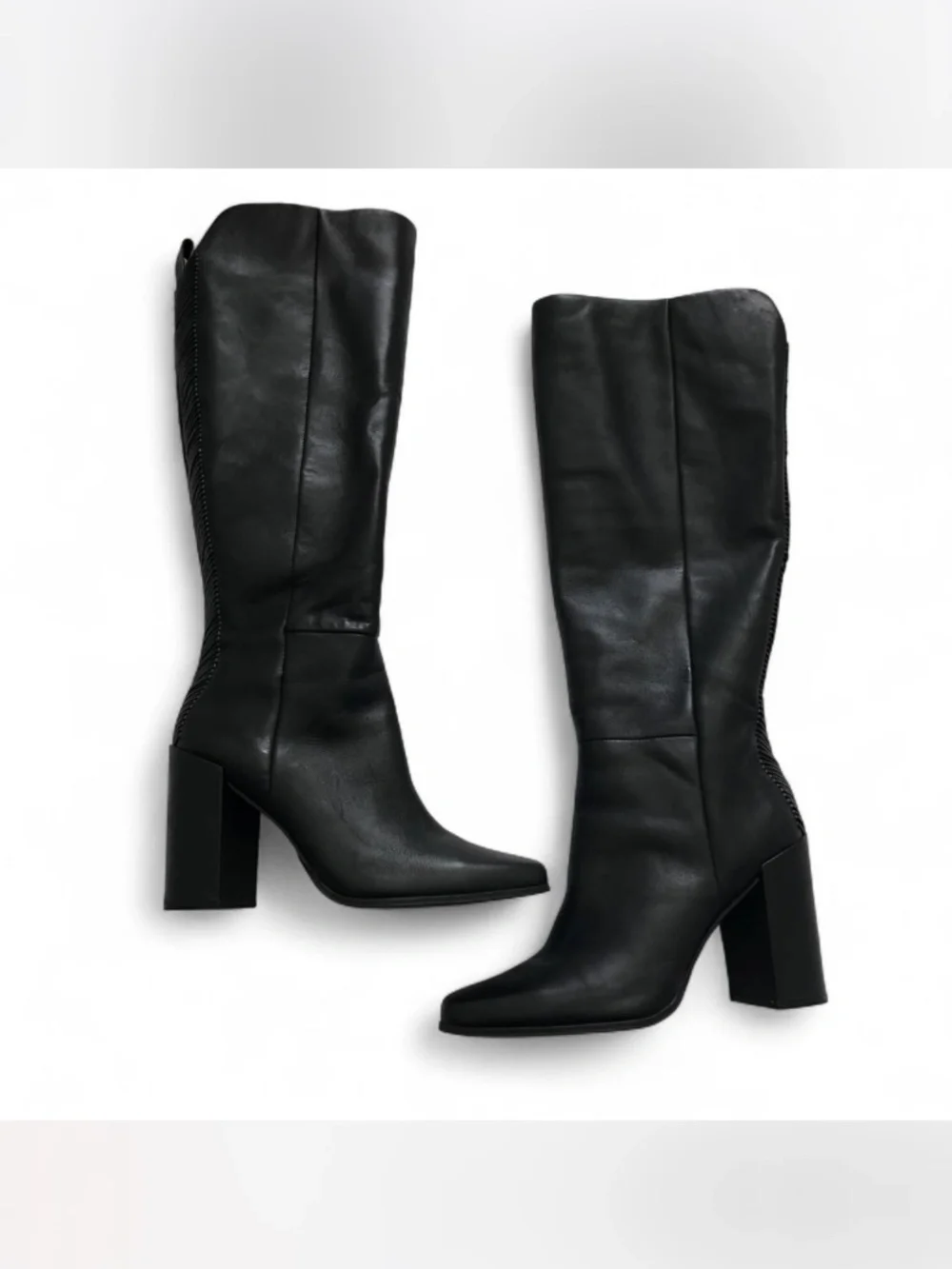 A.D. Daughters Leather Knee Boots Size 8.5
